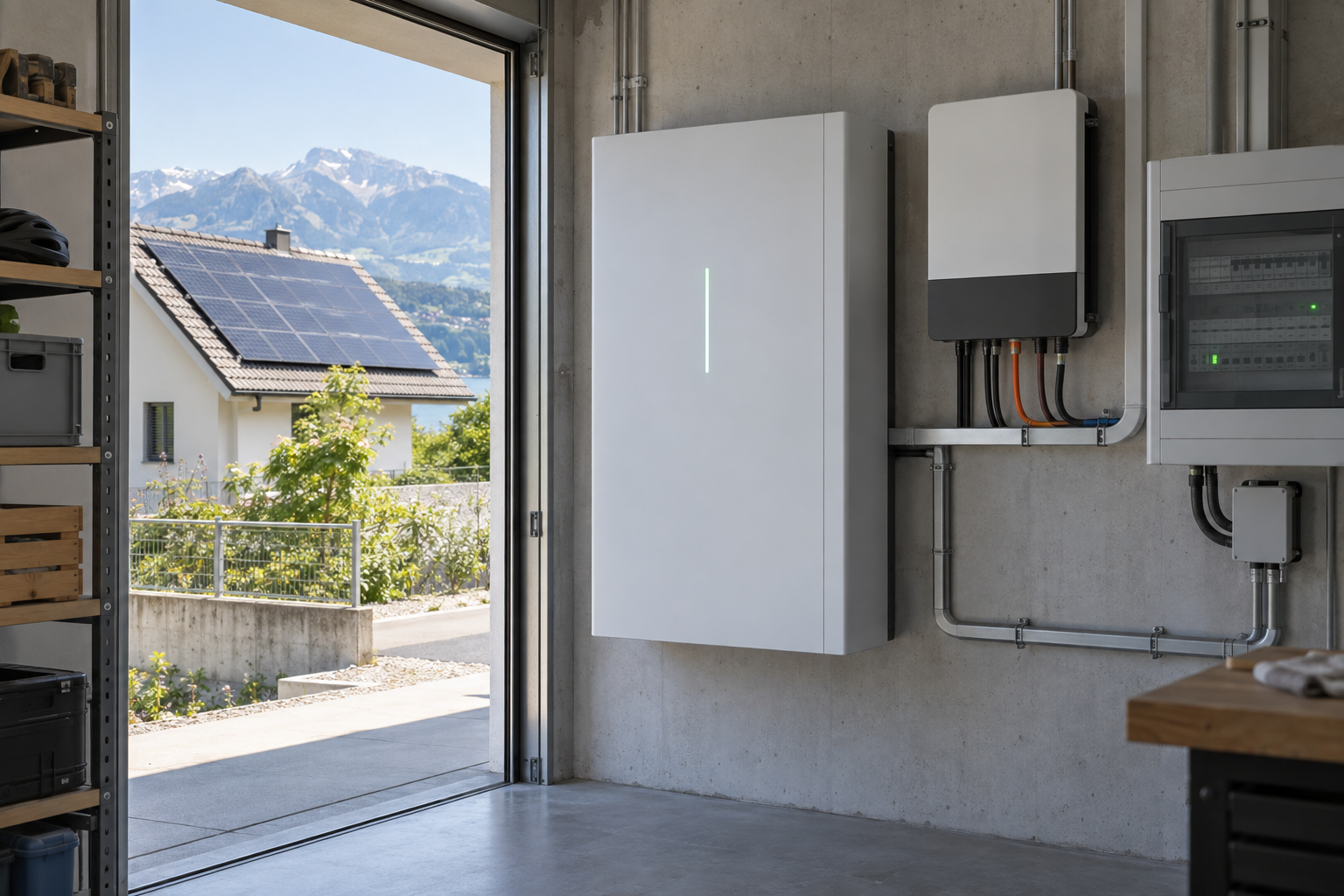 Batterie maison Suisse : autoconsommation utile